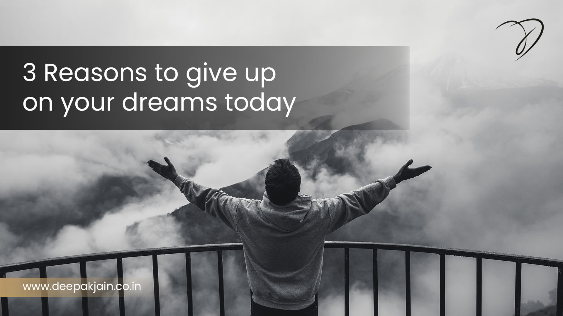 3 Reasons to give up on your dreams today