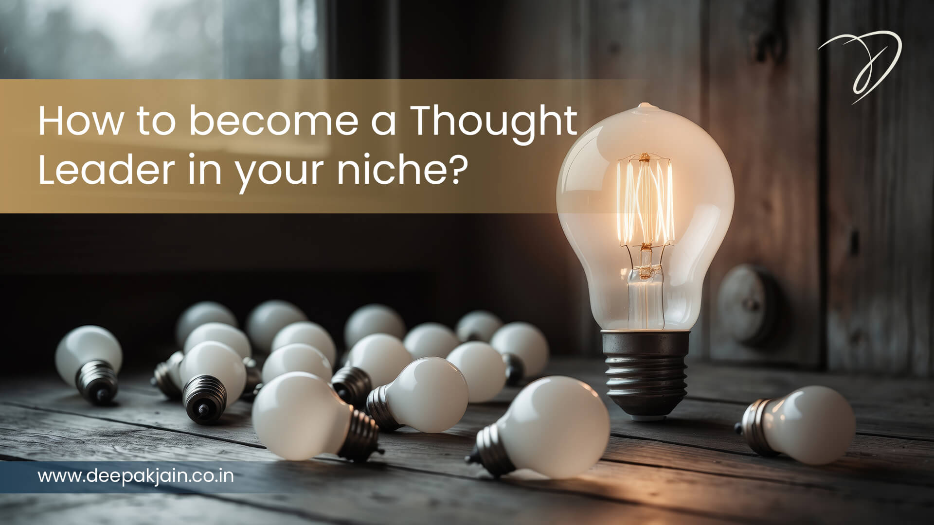 How to become a Thought Leader in your niche